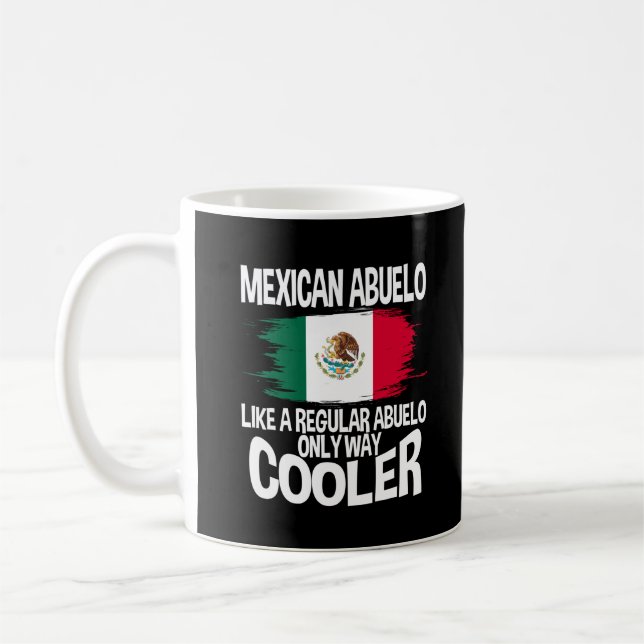 Caneca De Café Presente do avô do avô mexicano Abuelo Latino (Esquerda)