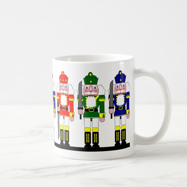 Caneca De Café Presente do balé do Natal do Nutcracker (Direita)