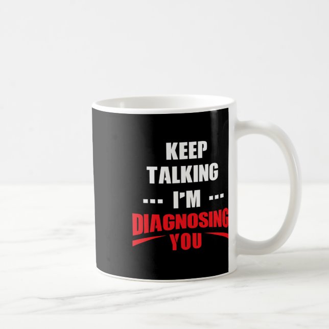 Caneca De Café Presente do Conselheiro de Sensibilização para a S (Direita)