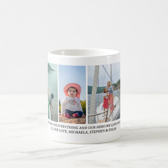 Caneca De Café Presente do Dia das Mães com Foto Personalizada e  (Centro)