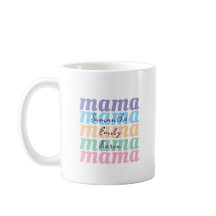 Presente do dia das mães com nome das crianças MAM