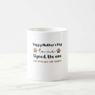 Caneca De Café Presente do Dia das Mães para Mãe de Cachorro Feli