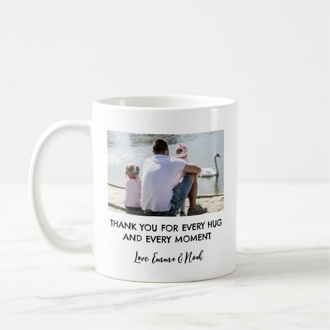 Caneca De Café Presente do Dia dos Pais para Ele com Foto Persona (Esquerda)