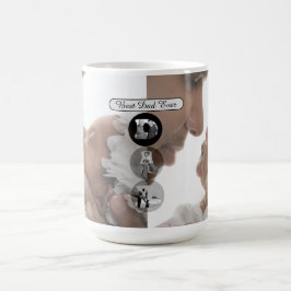 Caneca De Café Presente do Dia dos Pais para o Papai \ Melhor Pai
