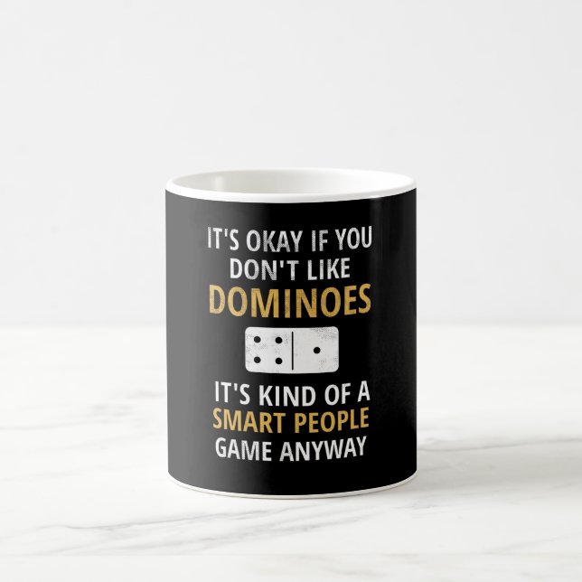 Caneca De Café Presente do Dominoes| Amantes Dominoers Player (Centro)