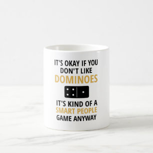 Caneca De Café Presente do Dominoes  Amantes Dominoers Player
