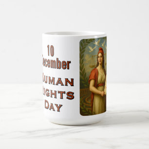 Caneca De Café Presente do evento do Dia dos Direitos Humanos 10