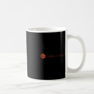 Caneca De Café Presente do jogador de batimentos cardíacos de bas