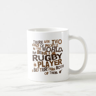 Caneca De Café Presente do jogador do rugby
