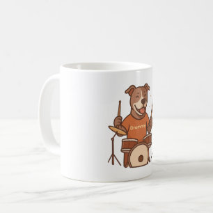 Caneca De Café Presente do kit personalizado do tambor de pedra P