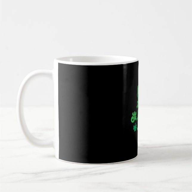 Caneca De Café Presente do Partido Leprechaun Encantado do Dia de (Esquerda)