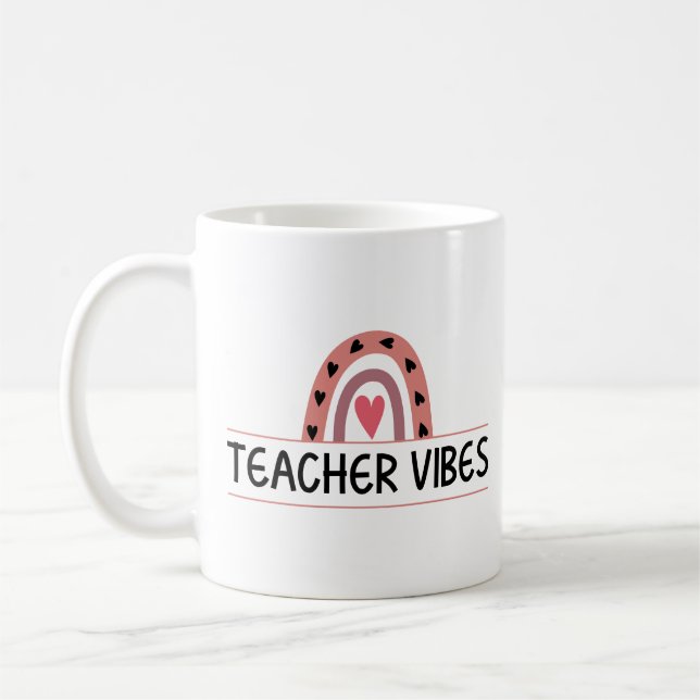Caneca De Café Presente do professor  (Esquerda)
