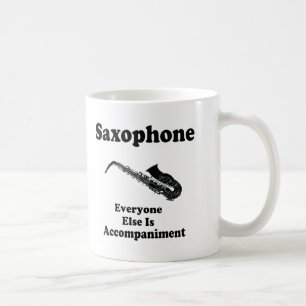 Caneca De Café Presente do saxofone
