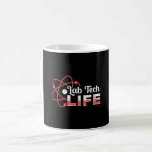 Caneca De Café Presente do técnico de ciências do laboratório