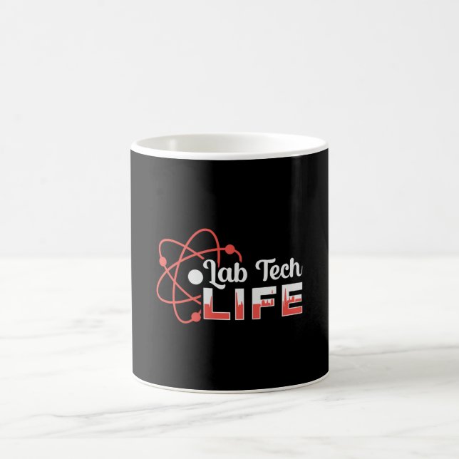 Caneca De Café Presente do técnico de ciências do laboratório de  (Centro)