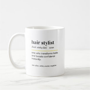Caneca de café presente engraçada para cabeleireir