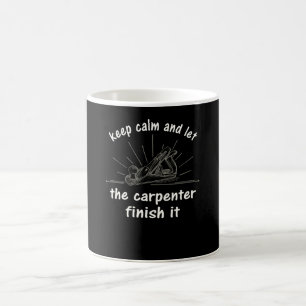 Caneca De Café Presente engraçado carpinteiro para trabalhador d