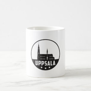 Caneca De Café Presente Engraçado da Cidade de Uppsala Suecia Sk