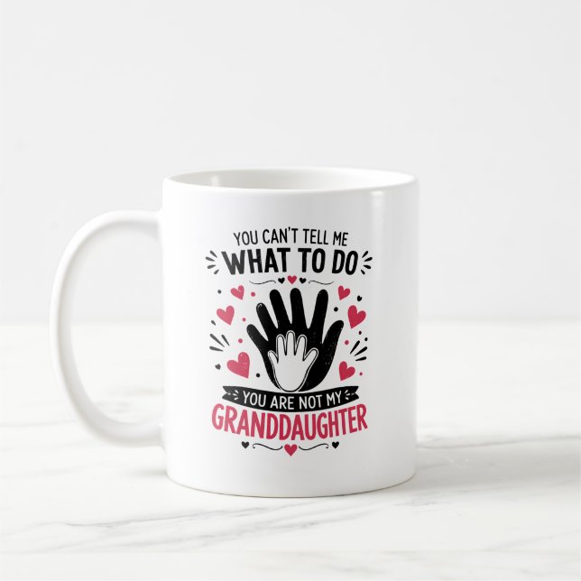 Caneca De Café Presente Engraçado da Netas para o Avô e Avó (Esquerda)