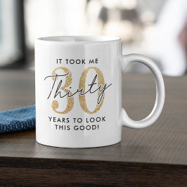 Caneca De Café Presente engraçado de 30º aniversário
