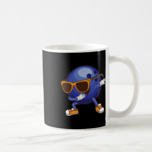 Caneca De Café Presente engraçado de bowling com dab para dançari