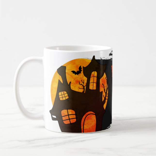Caneca De Café Presente engraçado de café de vampiro gótico para  (Esquerda)