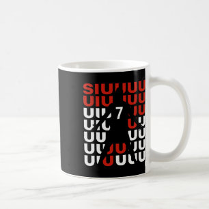 Caneca De Café Presente engraçado de futebol Siuuuu para fã de fu