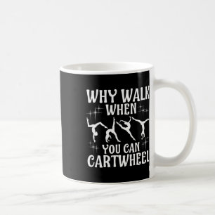 Caneca De Café Presente engraçado de ginástica para meninas e mul