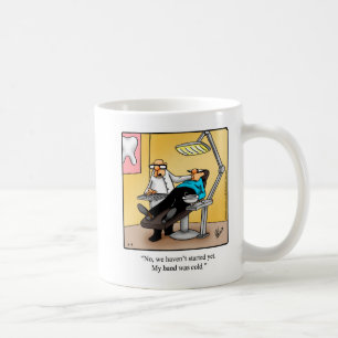 Caneca De Café Presente Engraçado de Humor Profissional Dental