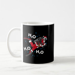 Caneca De Café Presente Engraçado de Mergulho com Trocadilho de H