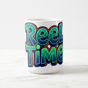 Caneca De Café Presente Engraçado de Peixe em Tempo Real para Pes
