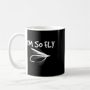 Caneca De Café Presente engraçado de pesca com mosca - Eu sou tão