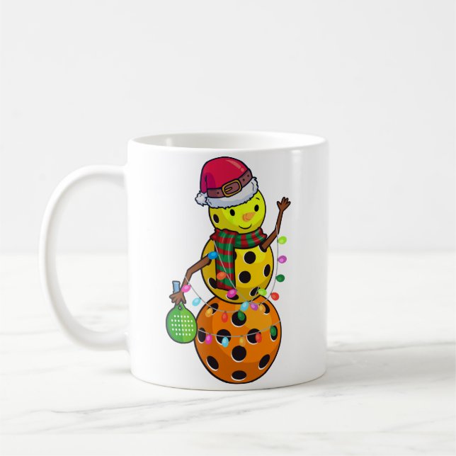 Caneca De Café Presente Engraçado de Showman de Natal para Tênis  (Esquerda)