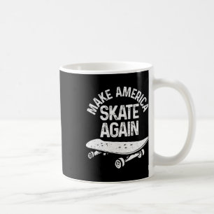 Caneca De Café Presente engraçado de skate para homens e mulheres