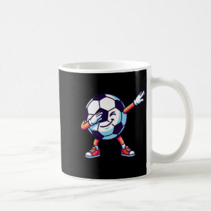 Caneca De Café Presente engraçado de Srt Cartoon Bola de Futebol