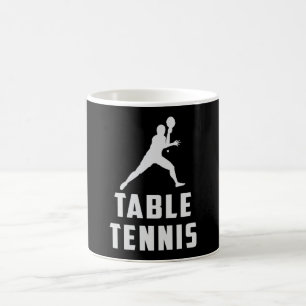 Caneca De Café Presente Engraçado de Tênis de Ping Pong - Mesa Pa