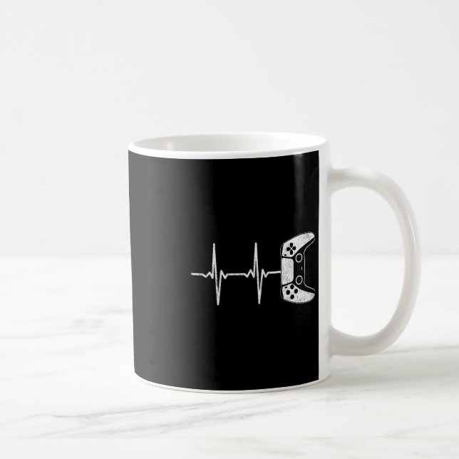Caneca De Café Presente engraçado de videogames para meninos Eu (Direita)
