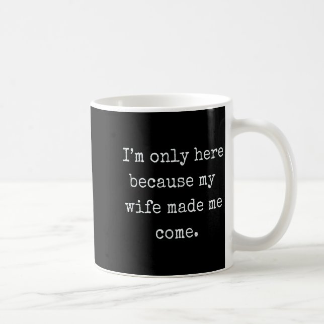 Caneca De Café Presente Engraçado do Marido da Esposa (Direita)