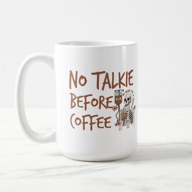 Caneca De Café Presente engraçado para amantes de gatos sem conve (Esquerda)