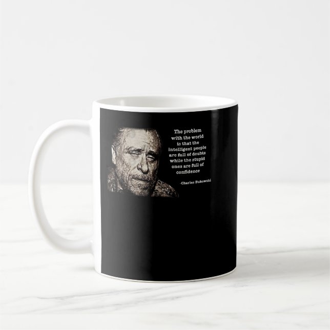 Caneca De Café Presente Engraçado Para Charles Bukowski Oferece F (Esquerda)