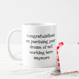 Caneca De Café Presente engraçado para colaboradores chefe deixan