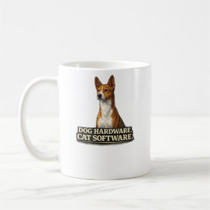 Caneca De Café Presente Engraçado para Dono de Basenji