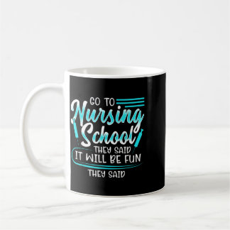 Caneca De Café Presente engraçado para estudante de enfermagem Es