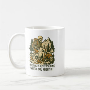 Caneca De Café Presente engraçado para o Dia dos Pais, Caminhada