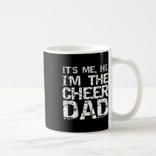 Caneca De Café Presente Engraçado para Pai de Cheerleader É Eu Oi