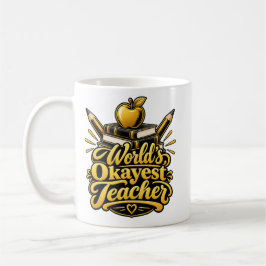 Caneca De Café Presente engraçado para professor ensinar inspirar