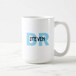 Caneca De Café Presente especial para médico masculino com nome D