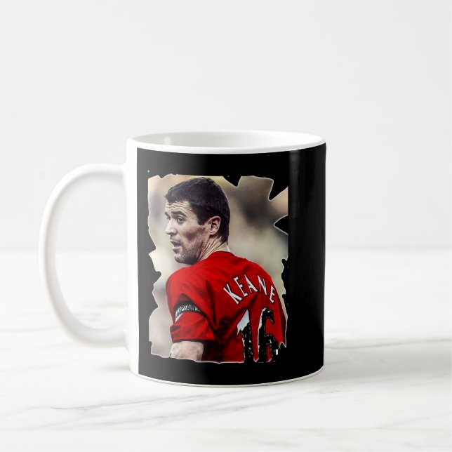 Caneca De Café Presente especial Roy Keane Impressão (Esquerda)