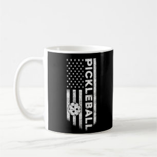 Caneca De Café Presente Esportivo para Amante de Pickleball com B