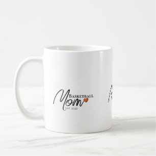 Caneca De Café Presente Estabelecido para Mãe de Basquete